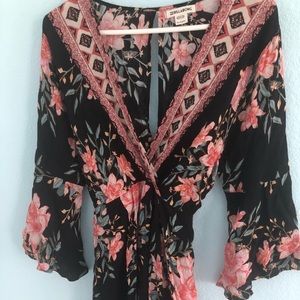 floral billabong dress